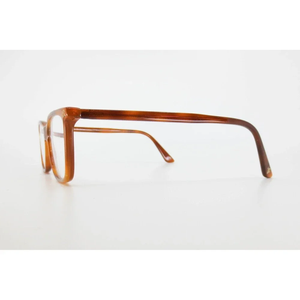 Gucci GG0094O 003 Tortoise Brown Rectangular Eyeglass Frames Made in Italy 52mm